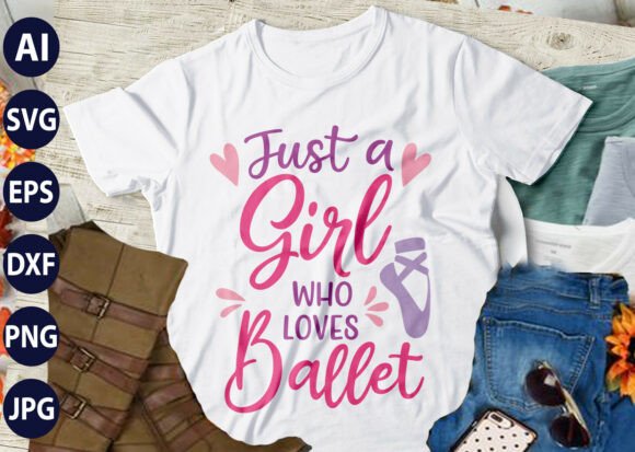 A Ballet Lover's SVG: Reviewing a T-Shirt Graphic Design Asset