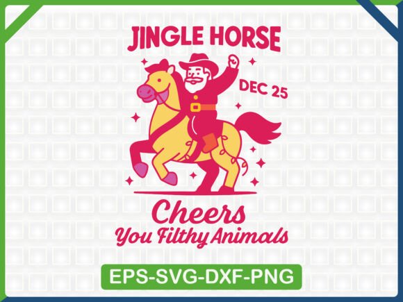 A Festive Graphic Asset for T-Shirt Designs & Merry Merchandise