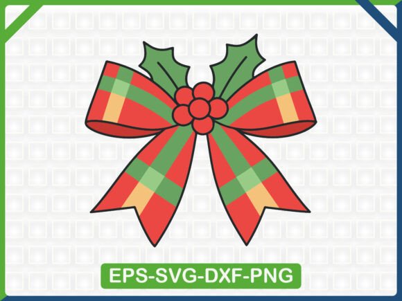 A Practical Review of the Plaid Christmas Bow with Holly Embroidery Design