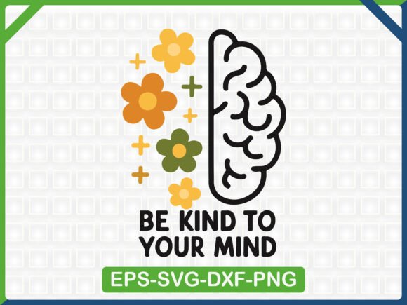 A Versatile SVG for Mental Health Awareness Craft Projects