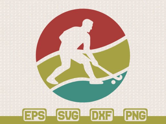 Field Hockey Circle SVG: A Graphic Asset for T-Shirt Designs & Beyond