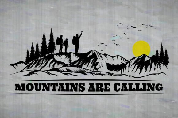 Mountains Are Calling: A Graphic Designer's Review for T-Shirt Designs & Branding