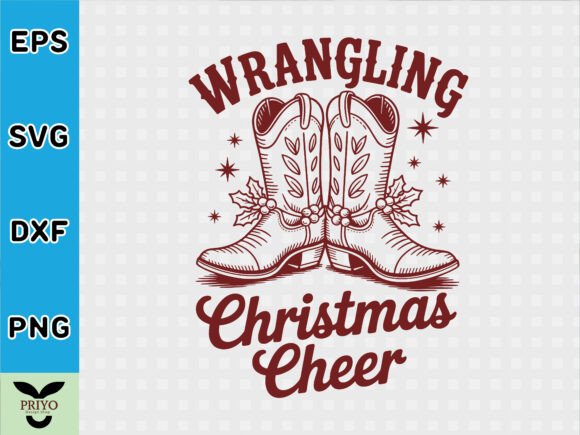Wrangling Christmas Cheer Design: A Graphic Asset Review